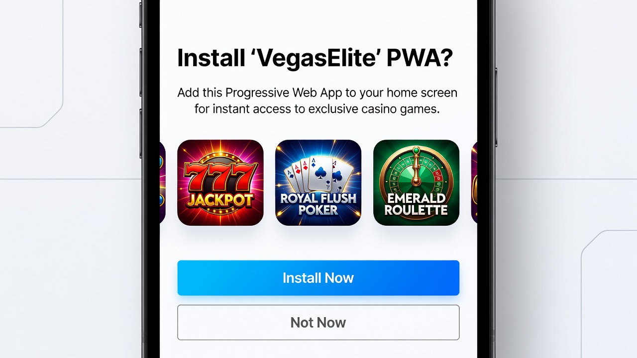 Browser Play vs PWAs - online casino for mobile